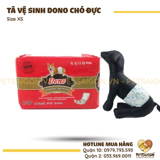 TÃ VỆ SINH DONO DÀNH CHO CHÓ ĐỰC