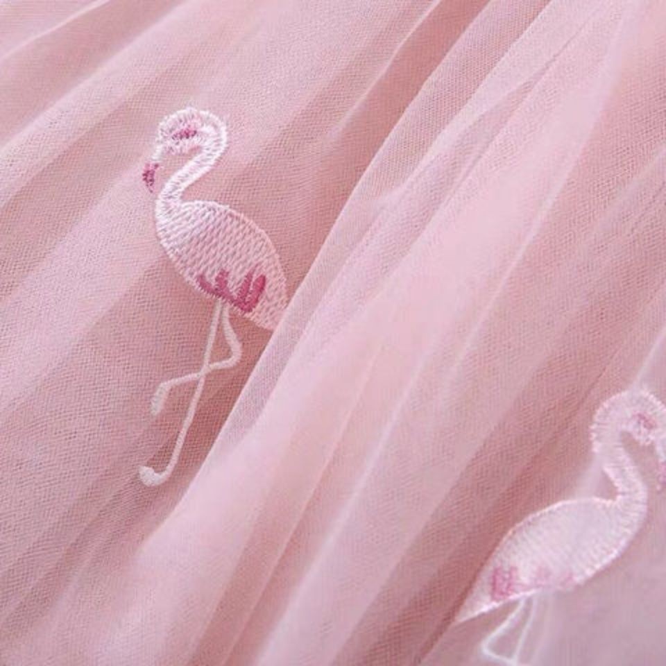 Chân Váy Xòe Công Chúa Phong Cách Hàn Quốc Cho Bé Gái