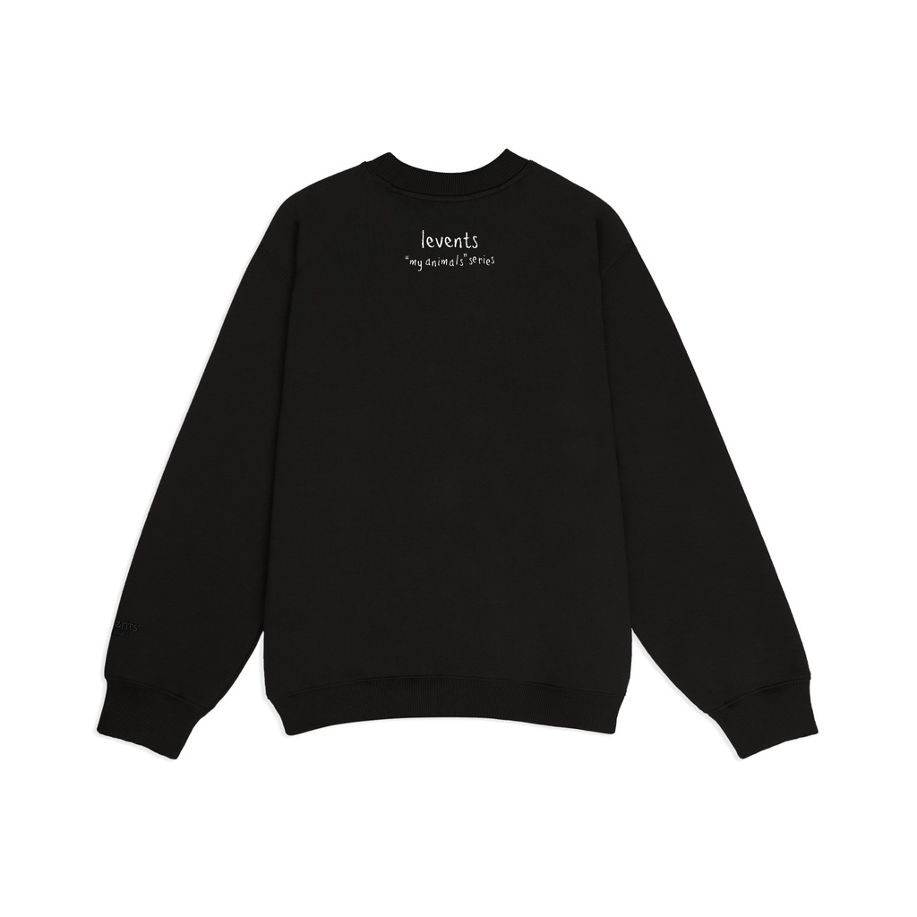 Áo Sweater Levents &quot;My Animals&quot; Series Snake/ Black