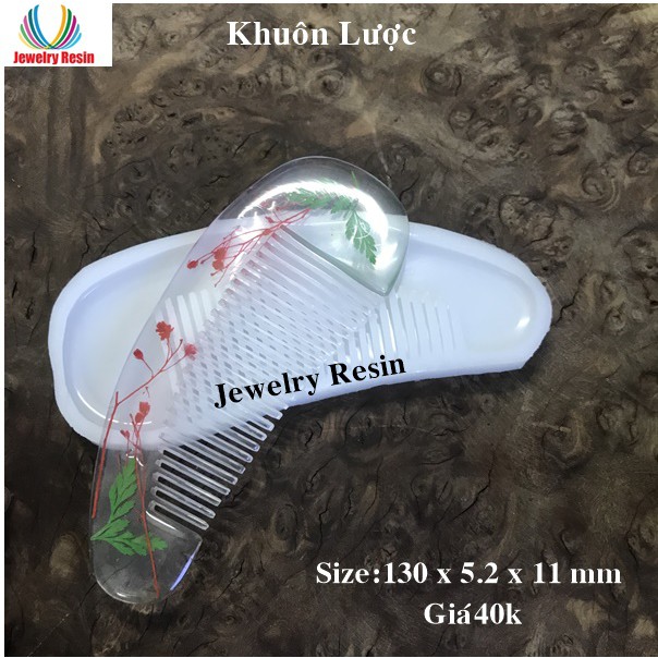 Epoxy Resin: KHuôn Silicone Khuôn Lược