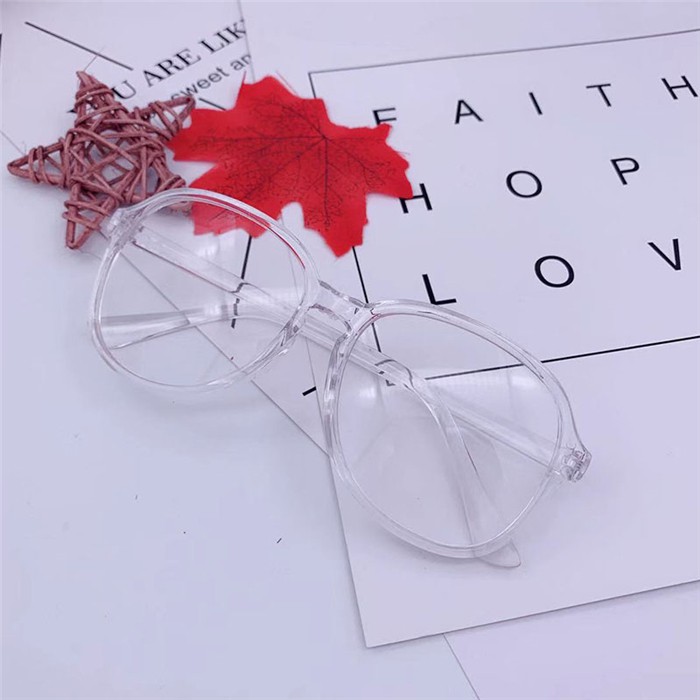 Kính Mát Gọng Oval Trong Suốt Thời Trang Cho Nữ 0-0.5-1.0-1.5-6.0 | BigBuy360 - bigbuy360.vn