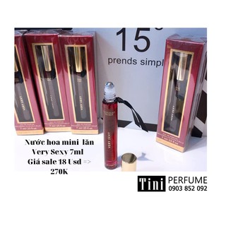 Nước hoa mini nữ Victoria's Secret Very Sexy 7ml giá sỉ