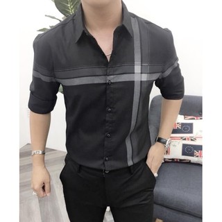 Áo sơ mi nam trẻ trung họa tiêt sành điệu