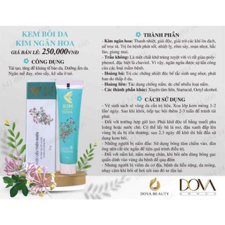 Kim ngân hoa Dova hàng chuẩn DOVA