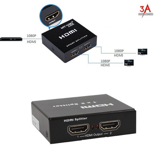 Bộ Chia HDMI 1 Ra 2 – HDMI Splitter 1x2 - Bộ Chia HDMI – HDMI Splitter 1x2