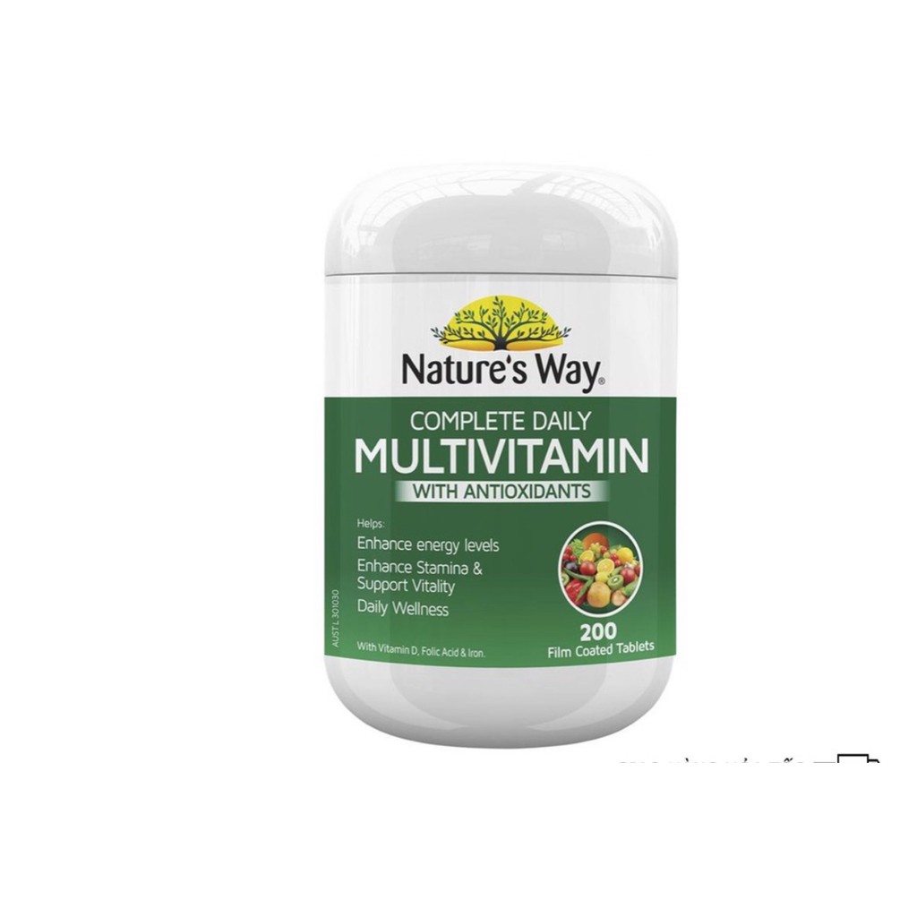 Vitamin tổng hợp và tảo biển nature s way complete daily multivitamin 200 - ảnh sản phẩm 2