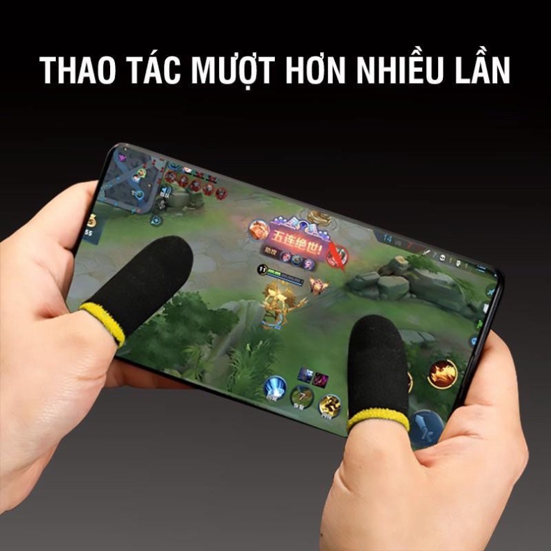 Găng tay chơi game chính hãng BOROFONE, hỗ trợ cảm ứng mượt hơn, chống mồ hôi tay