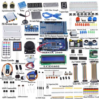 Toàn bộ bộ khởi động cho arduino mega 2560 servo lcd1602 model 3b + 3b 2b 1b + 1a + zero w