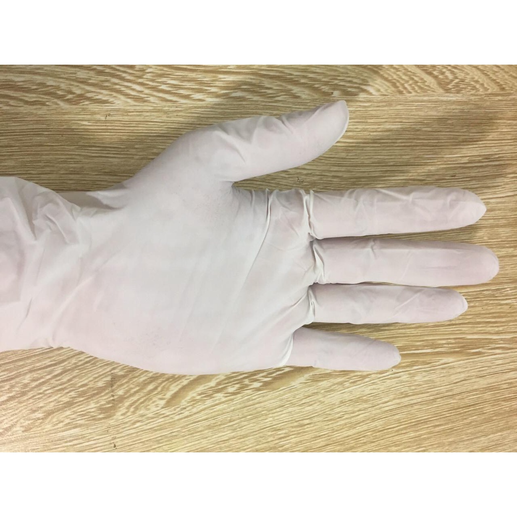 Combo 3 đôi Găng cao su Tay y tế Latex có bột - HM Glove - Malaysia (Phòng khám,spa, thẩm mỹ viện, xăm,..)