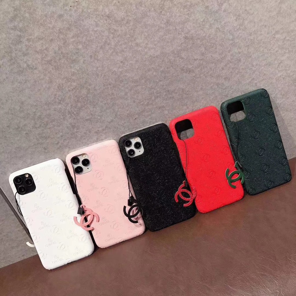 Ốp Lưng Iphone ⚡ Ốp Lưng Điện Thoại Iphone Chaniel Hồng ⚡ Full Size Từ Iphone 6 - 11 Promax - Tuấn Case 75