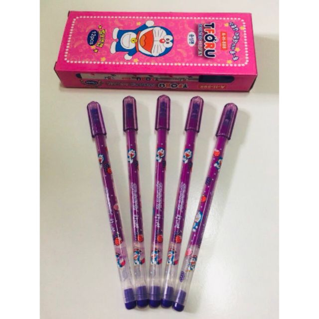 Hộp 12 bút mực thơm TFORU Doraemon