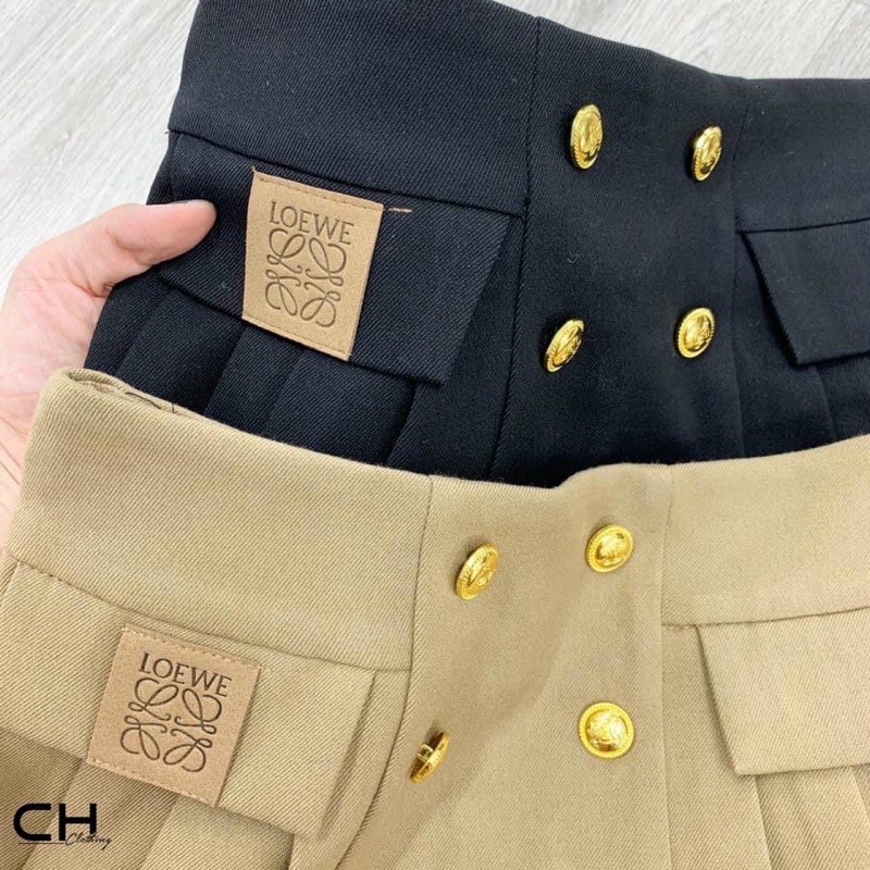 [ Mã WASTRUN4 giảm 10% tối đa 30K đơn 99K] Chân váy dạ xếp ly xòe túi nắp, Chân váy dạ cạp cao CV2013 - NhiNhi Shop | BigBuy360 - bigbuy360.vn