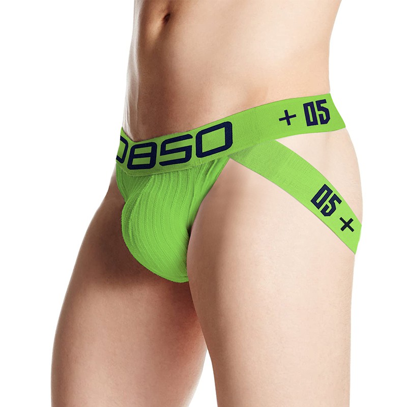 [ORLVS]Sexy Men underwear Low waist Sexy man Thong M-XXL 6 colors Cotton Breathable fashion underwear BS3515