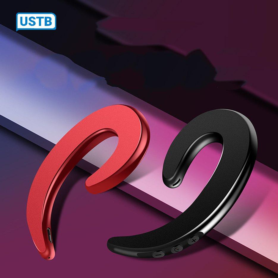 Tai nghe không dây Pulierde Y12 bluetooth 4.2 kiểu móc tai phong cách thể thao âm thanh nổi có micro truyền âm qua xương