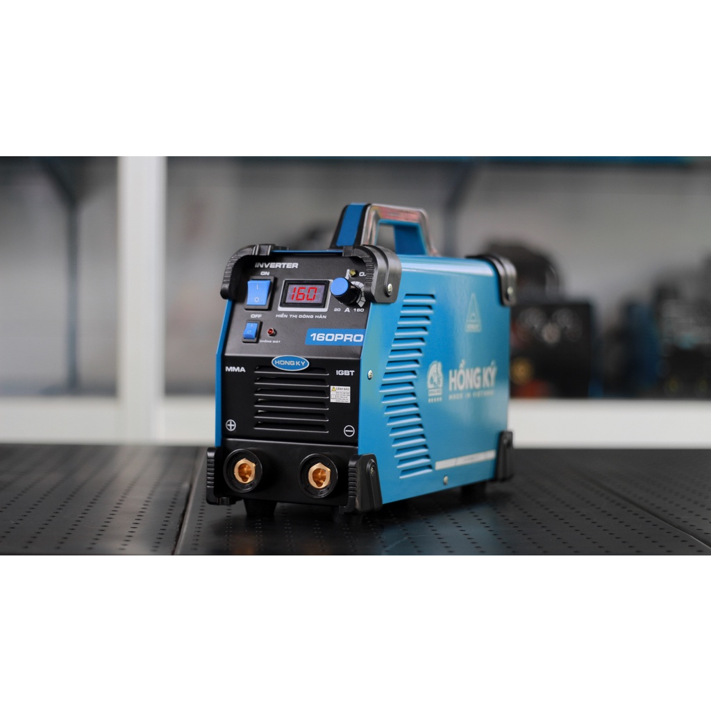 Máy hàn điện tử HỒNG KÝ MMA 160 PRO - Dòng cao cấp