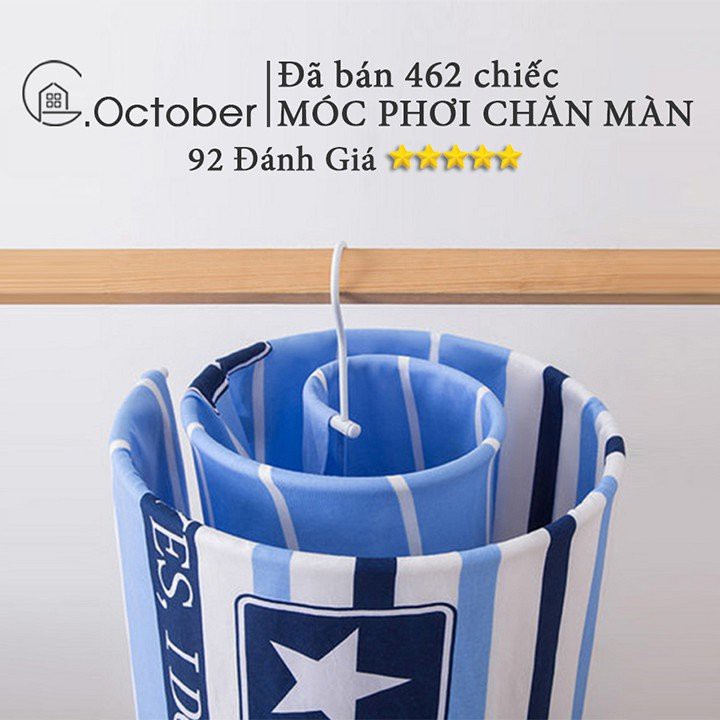 Móc phơi inox đặc hình xoắn ốc Giá phơi chăn, vỏ chăn hình tròn bằng inox không rỉ - SIÊU CHẮC CHẮN ...