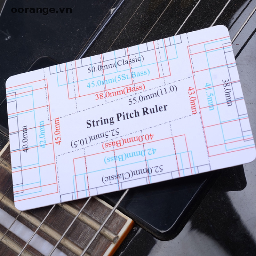 1 Thước Đo Âm Thanh Chuyên Dụng Cho Đàn guitar bass