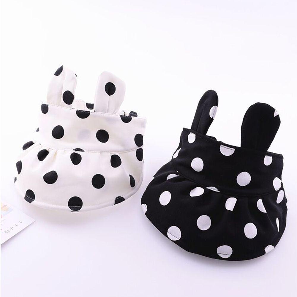 Mũ Rộng Vành Thoáng Khí Hình Tai Thỏ Dễ Thương