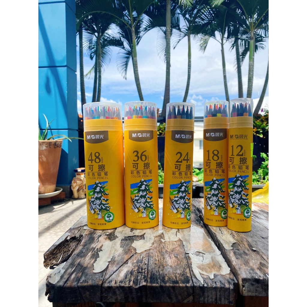 Bút Chì Màu MG Color Pencil  12 màu/18 màu/ 24 màu/ 36 màu
