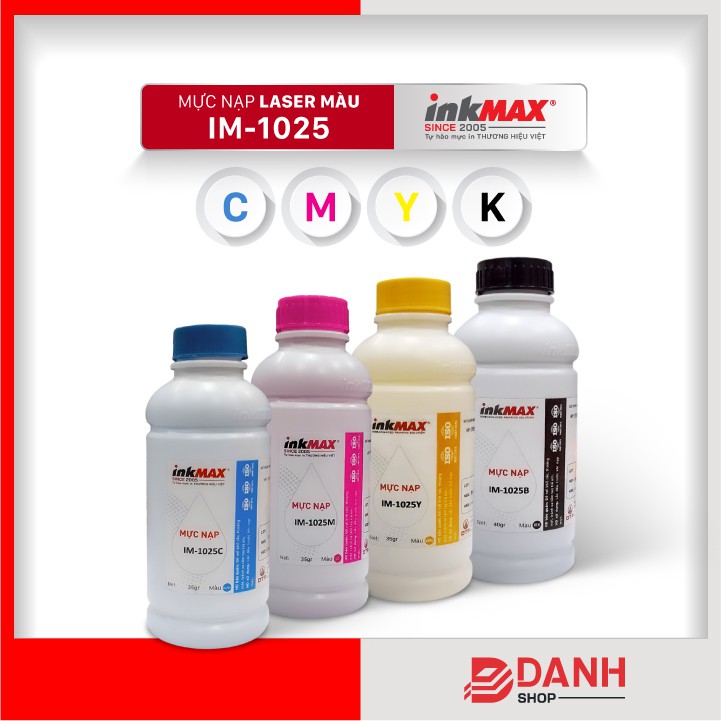 Mưc nạp cho máy in LASER MÀU - HP Color Laser - CE-310/311/312/313 - inkMAX IM-1025
