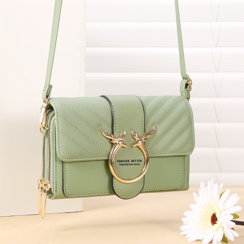 Túi đeo vai IELGY bằng kim loại thời trang dành cho nữ