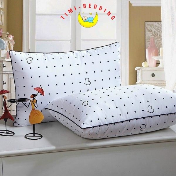 Ruột gối nằm ngủ cao cấp cho người lớn mềm mại, kháng khuẩn kích thước 50x70cm - Timibedding