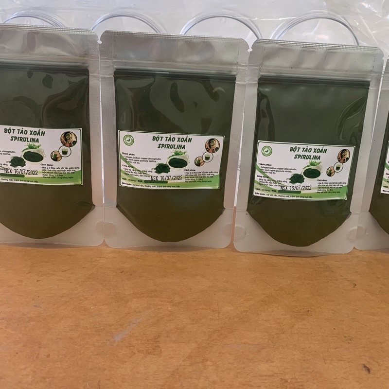 Tảo SPIRULINA ( tảo diệp lục ) đẹp da, giảm khô hạn cho phụ nữ