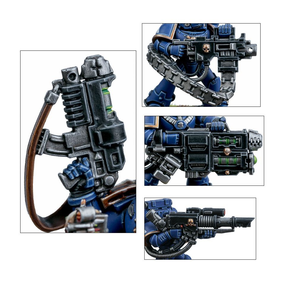 Mô hình nhân vật Warhammer 40k Space Marine Devastator Squad