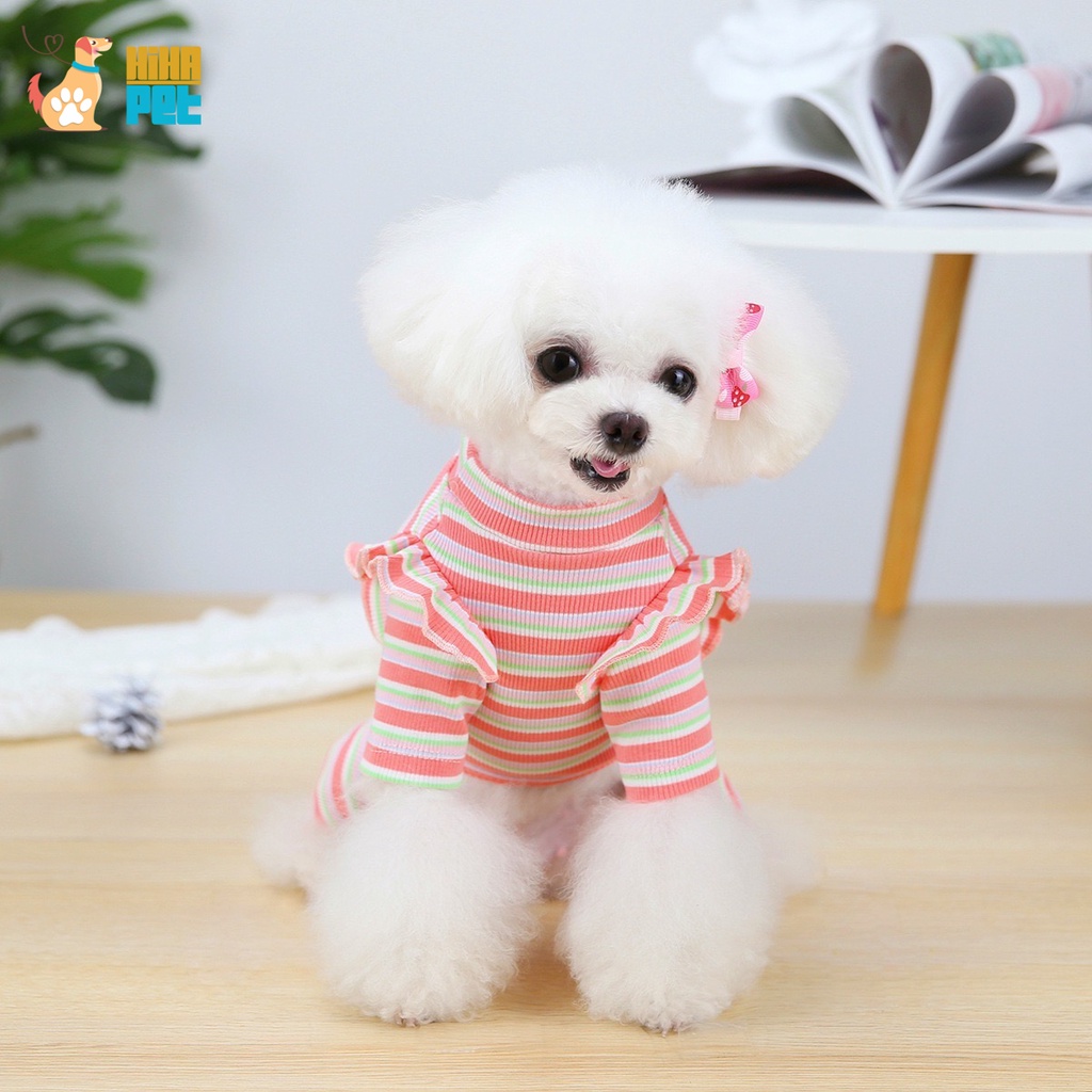 Quần Áo Cho Chó Mèo Mặc Ấm Quần Áo 4 Chân Thú Cưng Vải Thoáng Khí Cao Cấp Hihapet.