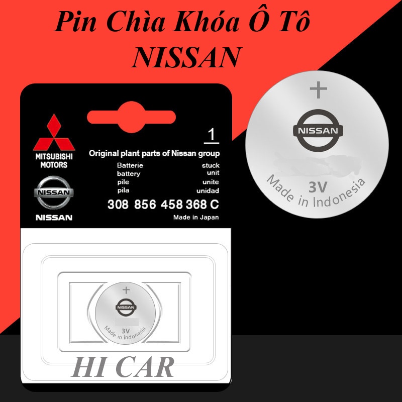 Pin chìa khóa ô tô NISSAN TEANA chính hãng