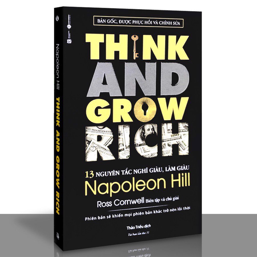 Sách - 13 Nguyên Tắc Nghĩ Giàu Làm Giàu - Think And Grow Rich