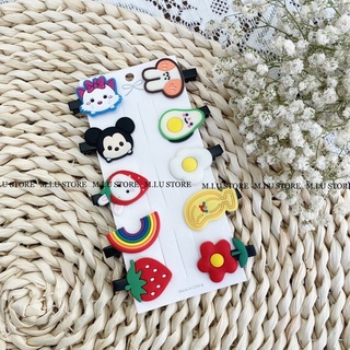 Kẹp tóc cho bé - Kẹp tóc sticker đáng yêu