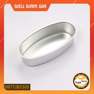 Khuôn oval trắng chống dính GIÁ RẺ D08