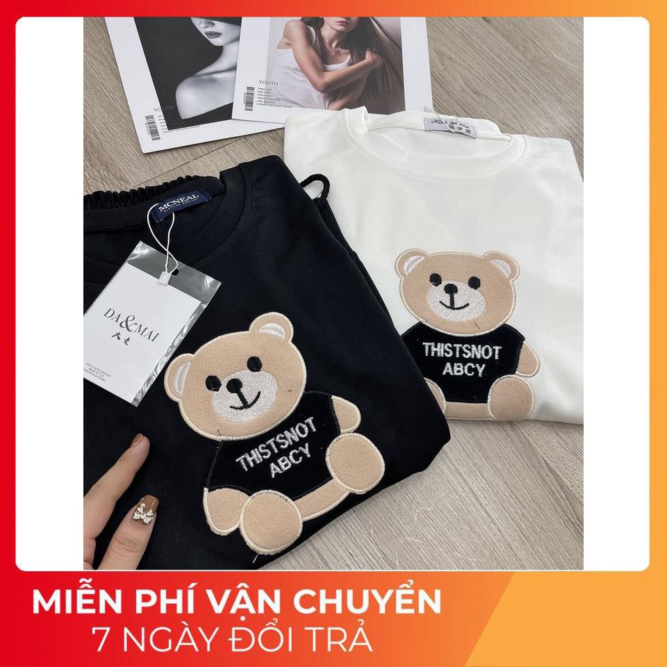 [ 𝐅𝐑𝐄𝐄 𝐒𝐇𝐈𝐏 ] Đồ bộ nữ gấu phối BBR siêu chất set đồ nữ thu đông