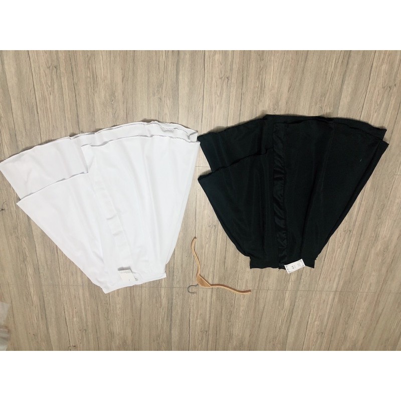 [Loại 1-SALE] Chân váy dài ulzzang lệch tầng dáng dài xòe nữ đen trắng phong cách hàn quốc | BigBuy360 - bigbuy360.vn