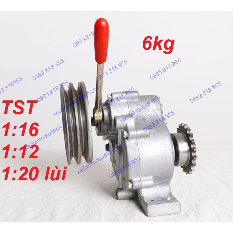 Hộp số giảm tốc 3 cấp tốc độ có số lùi