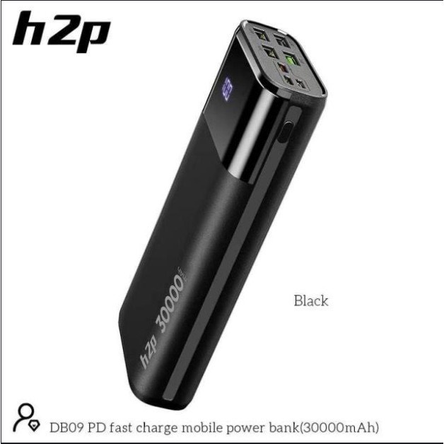 Pin Sạc Dự Phòng 30000mAh Sạc Nhanh 18W DB09 Hỗ Trợ 4 Cổng USB - BẢO HÀNH CHÍNH HÃNG