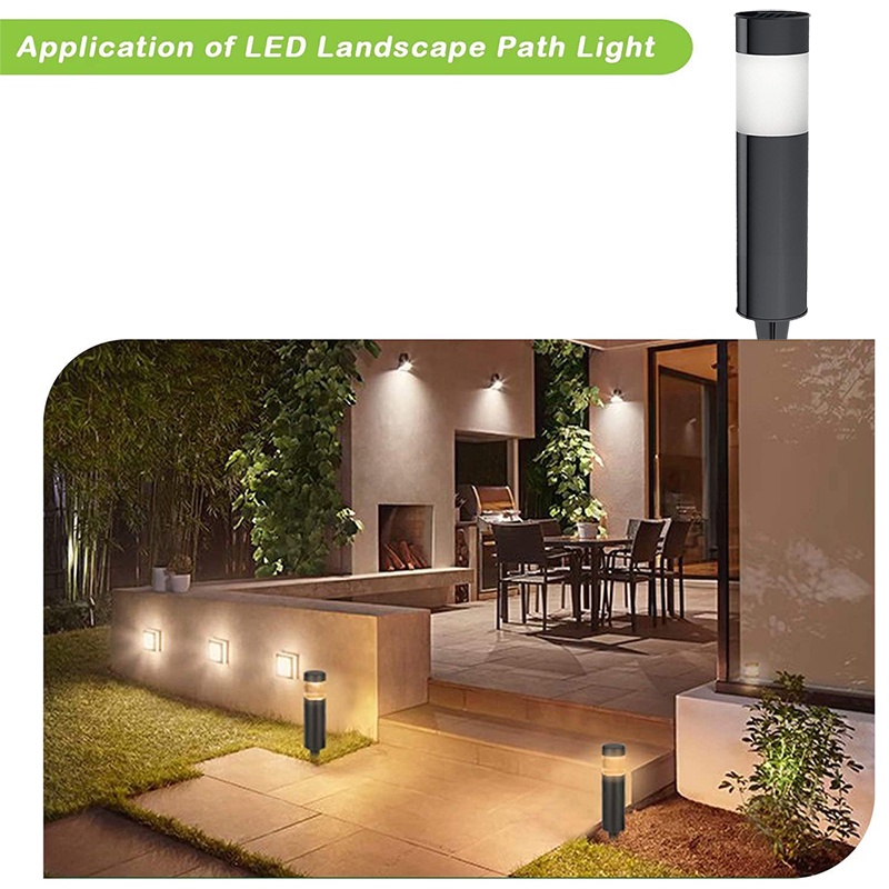 Đèn LED Năng Lượng Mặt Trời Chống Thấm Nước Trang Trí Lối Đi Sân Vườn