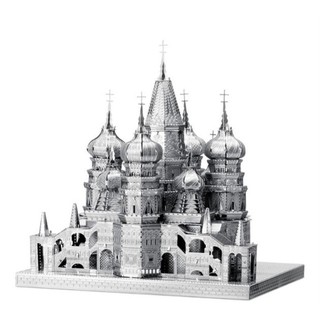 Mô Hình Lắp Ghép kim Loại 3D Nhà thờ chính tòa Thánh Vasily