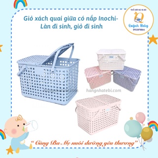 Làn nhựa giỏ xách đi sinh Inochi Nhật Bản