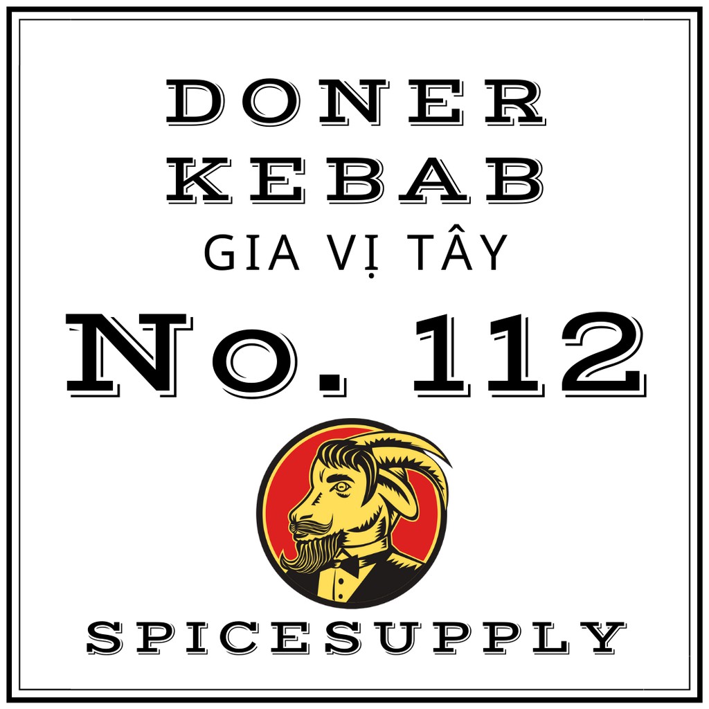 [Mã 77FMCGSALE1 giảm 10% đơn 250K] 100g Kebab - Gia vị thịt nướng Thổ Nhĩ Kỳ | BigBuy360 - bigbuy360.vn
