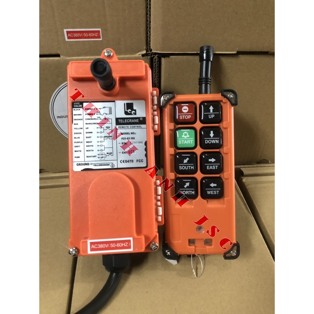 Bộ điều khiển cẩu trục từ xa F21 - E1B 380v