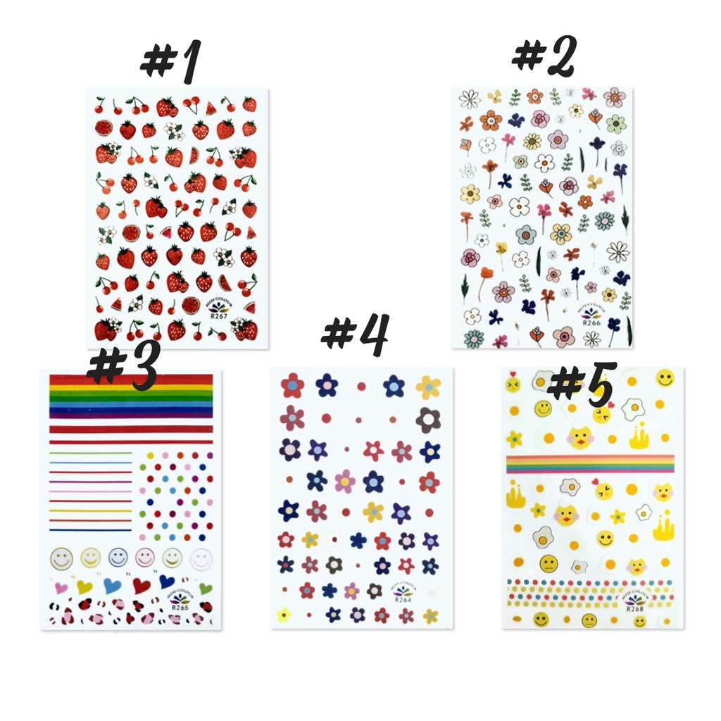 Nails sticker hottrend