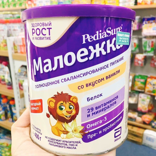 2023 Sữa Pediasure Nga dạng bột 400gr.