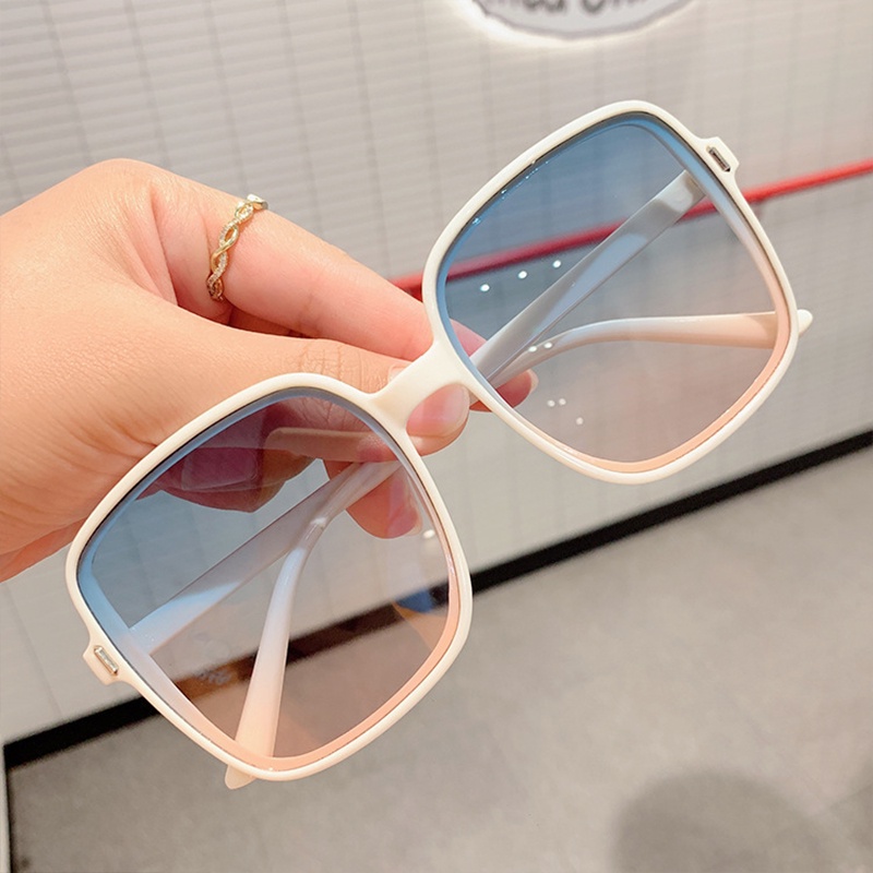 🌈Kính mát đi biển dáng vuông nhiều màu xinh xắn