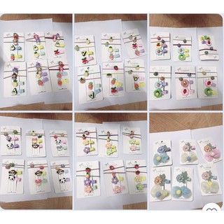 Sỉ 5 sét kẹp cột cao cấp xinh xắn