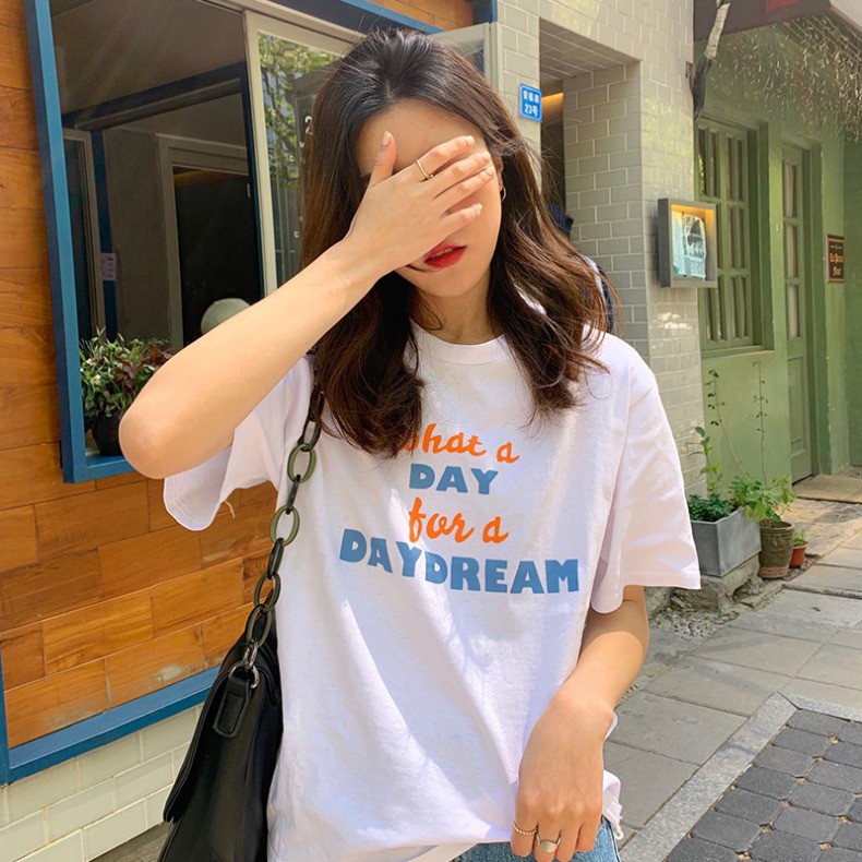 Áo thun tay lỡ nam nữ Free size -AP39