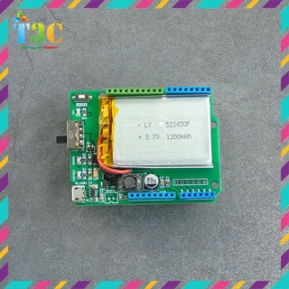 Arduino Shield Boost Power, Pin Dự Phòng