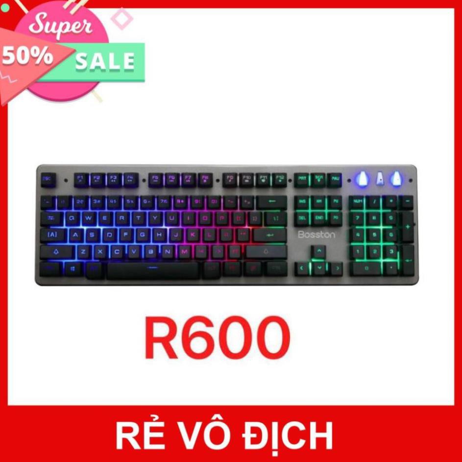 Bàn phím giả cơ đỉnh cao chuyên game Bosston R600  (KB cao cấp cực êm)