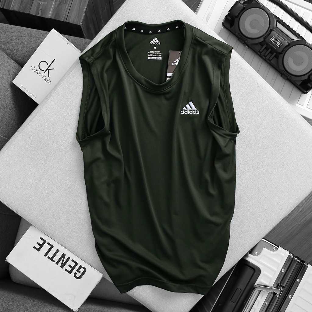 Áo thun tanktop/áo ba lỗ nam chất liệu thun poly 4 chiều siêu mát mịn